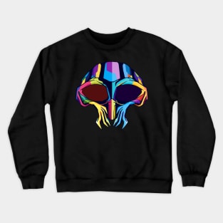 Hand Skull Mask Crewneck Sweatshirt